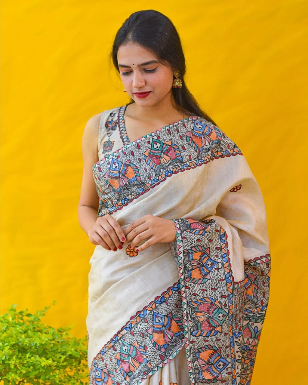 Hand-Painted Sarees Collection