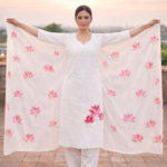 Soft White Blossom Grace Suit Set - Image 4