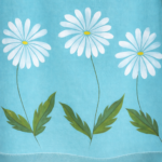 Teal Daisy Garden Suit Set - Image 2