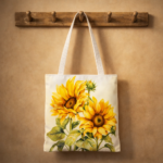 Realistic Sunflower Garden Tote Bag