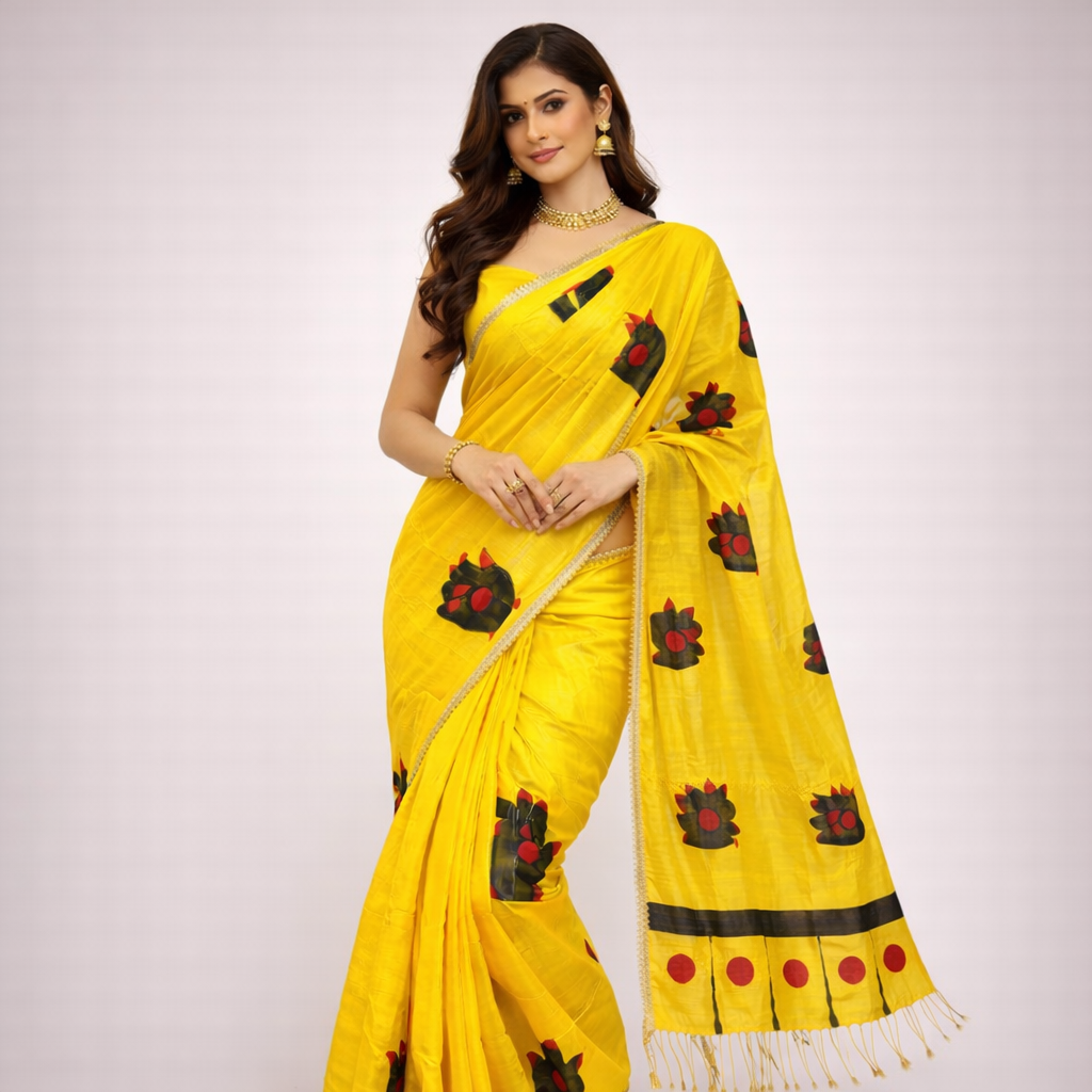 ChatGPT-Image-Feb-22-2026-04_58_12-AM.png Anjali – The Hand-Painted Heritage Saree - Image 1