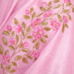 Vasant Lekha Heritage – Hand-Painted Pure Silk Saree - Image 2