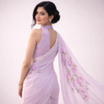 Lavanya – Hand-Painted Pure Silk Saree - Image 3