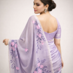 Parijaat – Hand-Painted Pure Silk Saree - Image 4
