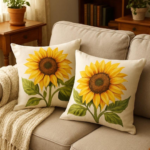 Sunflower Radiance Cushion Cover